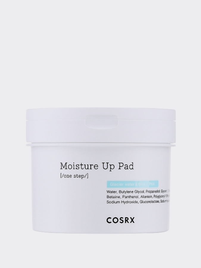 Увлажняющие диски для чувствительной кожи COSRX One Step Moisture Up Pad