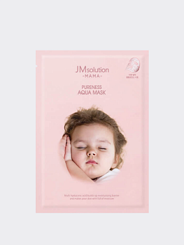 Тканевая маска для увлажнения кожи лица JMsolution MAMA Pureness Aqua Mask
