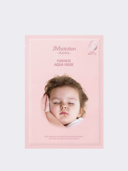 Тканевая маска для увлажнения кожи лица JMsolution MAMA Pureness Aqua Mask Тканевая маска для увлажнения кожи лица JMsolution MAMA Pureness Aqua Mask