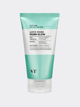 Увлажняющая ночная маска-плёнка с ПДРН для сияния кожи VT PDRN Glow Lock Mask