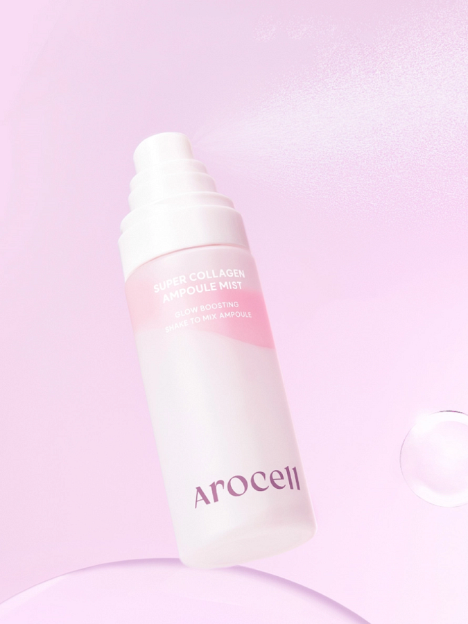 Ампульный спрей с ПДРН для сияния кожи Arocell Super Collagen Ampoule Mist