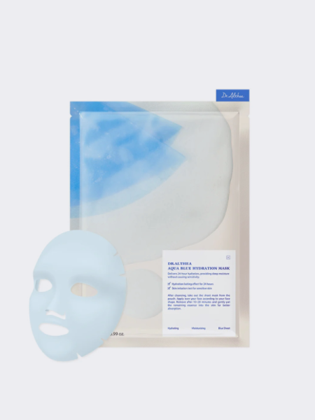 Увлажняющая тканевая маска для лица с азуленом и экстрактом агавы Dr.Althea Aqua Blue Hydration Mask Увлажняющая тканевая маска для лица с азуленом и экстрактом агавы Dr.Althea Aqua Blue Hydration Mask