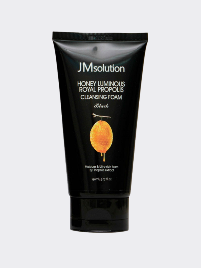 Увлажняющая пенка с прополисом JMsolution Honey Luminous Royal Propolis Cleansing Foam