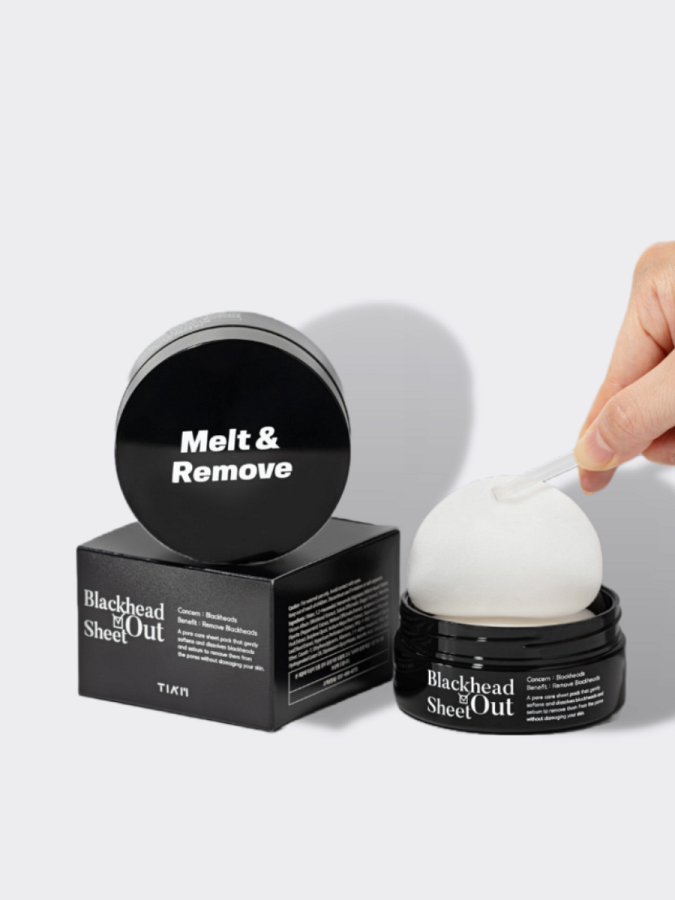 Салфетки для очищения сальных нитей TIAM Blackhead Out Sheet