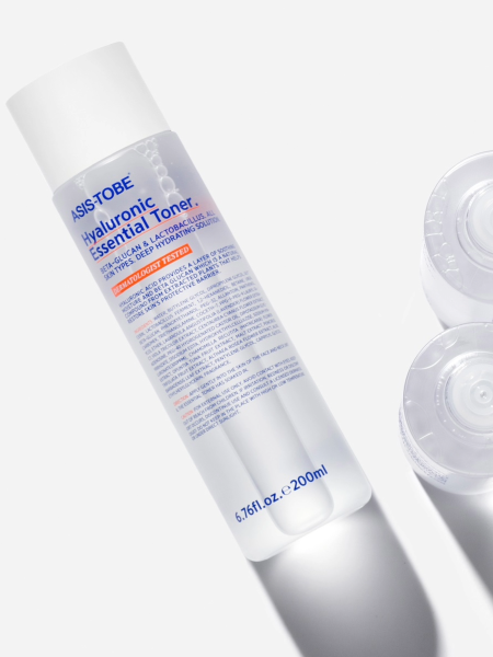 Насыщенный увлажняющий тонер для лица с гиалуроновой кислотой ASIS-TOBE Hyaluronic Essential Toner Насыщенный увлажняющий тонер для лица с гиалуроновой кислотой ASIS-TOBE Hyaluronic Essential Toner
