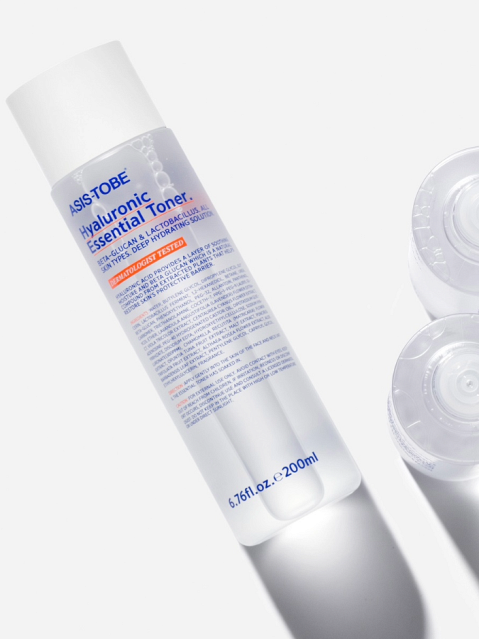 Насыщенный увлажняющий тонер для лица с гиалуроновой кислотой ASIS-TOBE Hyaluronic Essential Toner