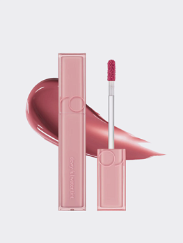Лёгкий глянцевый пигмент в кремово-лиловом оттенке rom&nd DEWY·FUL Water Tint 13 Custard Mauve