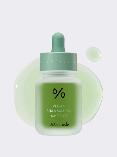 Себорегулирующая ампульная сыворотка с экстрактом чая матча Dr.Ceuracle Dr.Ceuracle Vegan BHA & Matcha Ampoule