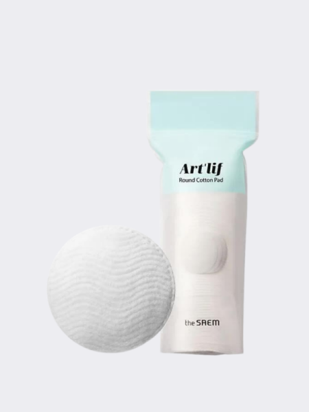 Хлопковые ватные диски The Saem Art'lif Round Cotton Pad Хлопковые ватные диски The Saem Art'lif Round Cotton Pad