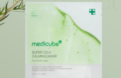 Успокаивающая тканевая маска с экстрактом центеллы и чайного дерева Medicube Super Cica Calming Mask