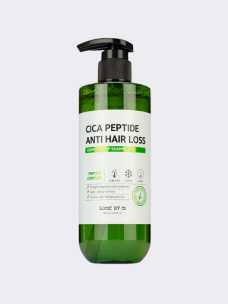 Укрепляющий шампунь против выпадения волос Some By Mi Cica Peptide Anti Hair Loss Shampoo Укрепляющий шампунь против выпадения волос Some By Mi Cica Peptide Anti Hair Loss Shampoo