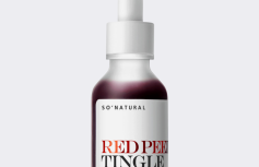 Жидкий кислотный пилинг с тингл-эффектом So Natural Red Peel Tingle Serum