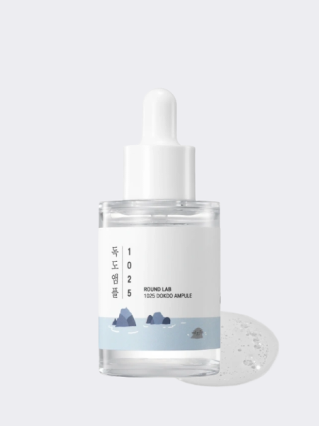Увлажняющая сыворотка для лица с морской водой Round Lab 1025 Dokdo Ampoule