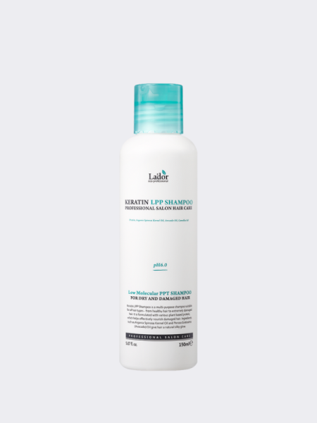 Кератиновый шампунь для волос La’dor pH6.0 Keratin LPP Shampoo