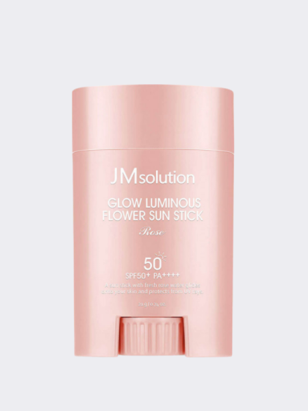 Солнцезащитный стик с экстрактом розы JMsolution Glow Luminous Flower Light Sun Stick SPF50+PA++++ Солнцезащитный стик с экстрактом розы JMsolution Glow Luminous Flower Light Sun Stick SPF50+PA++++