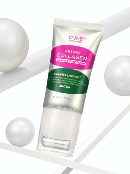 Разглаживающая сыворотка-роллер с коллагеном и ретиналем CKD Retino Collagen Small Molecule 300 Guasha Lifting Serum