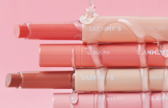 Оттеночный бальзам для губ The Saem Saemmy's Syrup Shot Melting Balm 01 Apple Shower