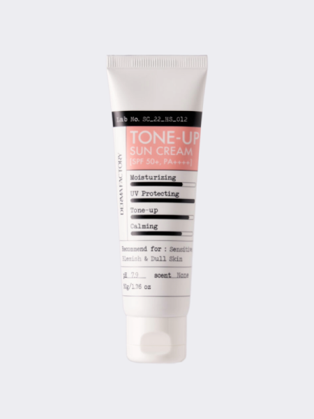 Солнцезащитный крем с каламином MAXI Derma Factory Inorganic Tone-Up Sun Cream SPF50+ PA++++ Солнцезащитный крем с каламином MAXI Derma Factory Inorganic Tone-Up Sun Cream SPF50+ PA++++