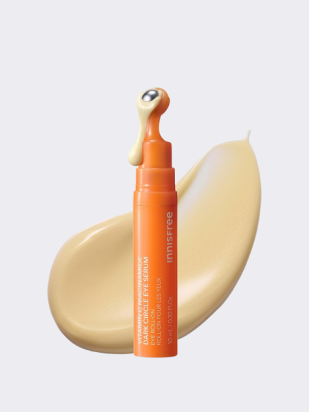 Осветляющая сыворотка-роллер для век с витамином С и ниацинамидом Innisfree Vitamin C Niacinamide Brightening Eye Serum