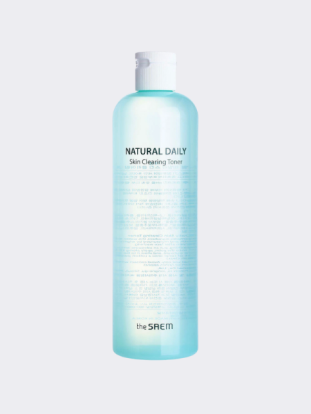 Ежедневный очищающий тонер с растительными экстрактами The Saem Natural Daily Skin Clearing Toner Ежедневный очищающий тонер с растительными экстрактами The Saem Natural Daily Skin Clearing Toner