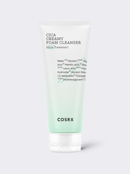 Кремовая пенка для чувствительной кожи Cosrx Cica Creamy Foam Cleanser Кремовая пенка для чувствительной кожи Cosrx Cica Creamy Foam Cleanser