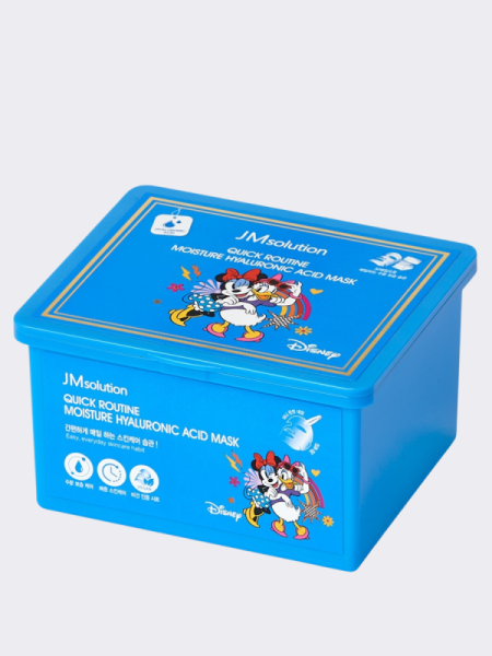 Набор увлажняющих тканевых масок с гиалуроновой кислотой JMSolution Quick Routine Hyaluronic Acid Mask Набор увлажняющих тканевых масок с гиалуроновой кислотой JMSolution Quick Routine Hyaluronic Acid Mask