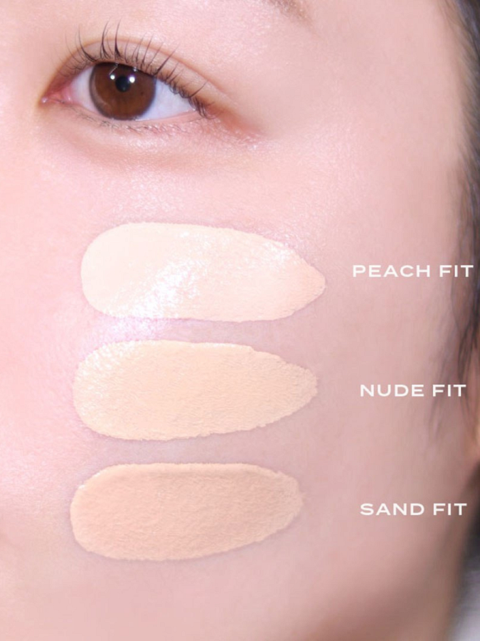 Тональное средство с полуматовым финишем FEEV Hyper-fit Silky Cushion 03 Sand Fit