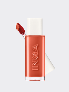 Стойкий глянцевый пигмент для губ INGA Water Glow Lip Tint Brook
