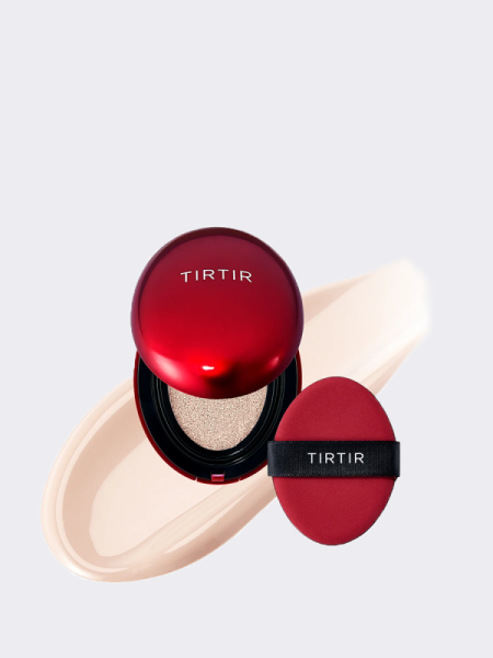 МИНИ Тональный кушон с полуматовым финишем TIRTIR Mask Fit Red Cushion 13C Fair