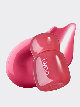 Стойкий пигмент для губ с полусияющим финишем fwee Pink Obsession Stay-fit Lip Tint G09 Lychee Pink