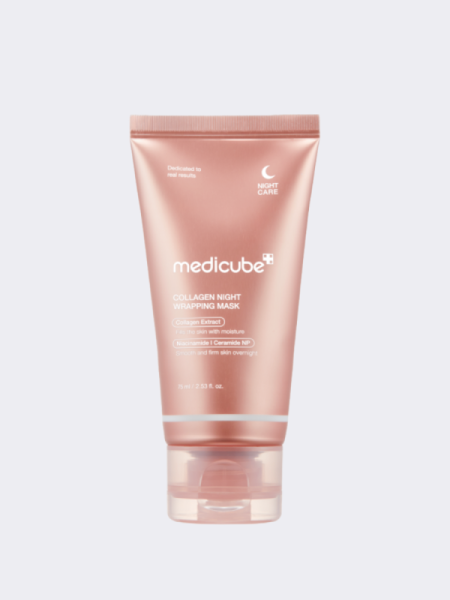 Разглаживающая ночная маска-плёнка с коллагеном Medicube Collagen Night Wrapping Mask Разглаживающая ночная маска-плёнка с коллагеном Medicube Collagen Night Wrapping Mask