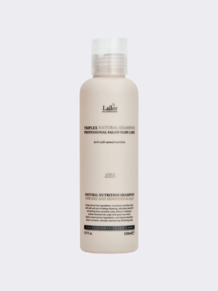 Бессульфатный шампунь для волос La’dor Triplex Natural Shampoo Бессульфатный шампунь для волос La’dor Triplex Natural Shampoo