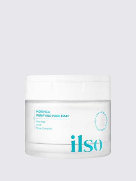 Тонер-пэды для сужения пор с экстрактом моринги ilso Moringa Purifying Pore Pad