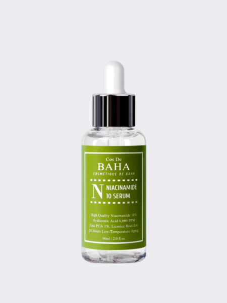 Противовоспалительная себорегулирующая  сыворотка Cos De BAHA Niacinamide 10 serum N MAXI