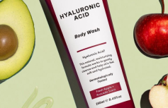 Увлажняющий гель для душа с гиалуроновой кислотой Q+A Hyaluronic Acid Body Wash