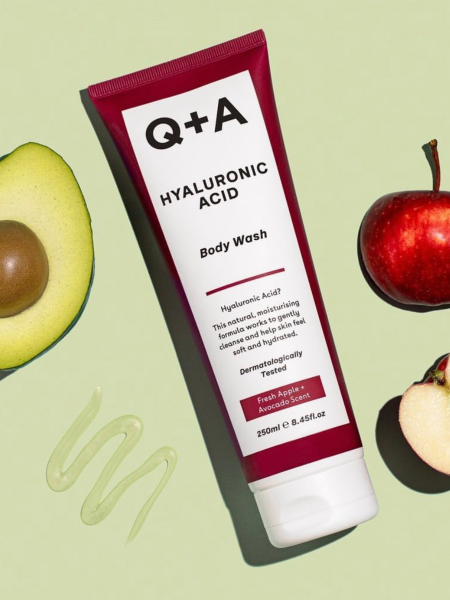 Увлажняющий гель для душа с гиалуроновой кислотой Q+A Hyaluronic Acid Body Wash Увлажняющий гель для душа с гиалуроновой кислотой Q+A Hyaluronic Acid Body Wash