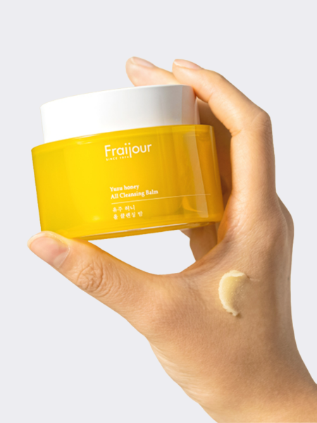 Гидрофильный очищающий бальзам с прополисом и юзу Fraijour Yuzu Honey All Cleansing Balm