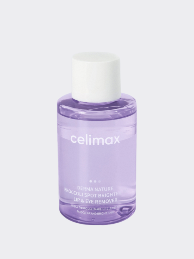 Средство для снятия макияжа Celimax Derma Nature Broccoli Spot Btightening Lip & Eye Remover