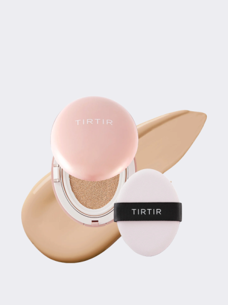 МИНИ Тональный кушон со стойким матовым финишем TIRTIR Mask Fit All-Cover Cushion 23N Sand