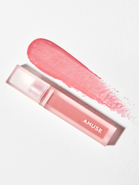 Влажный вельветовый тинт для губ AMUSE Dew Velvet 01 Boksoonga Blossom