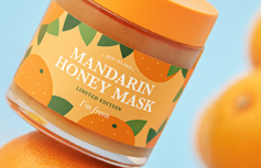 Восстанавливающая смываемая маска с экстрактом мандарина и мёда I'm from Mandarin Honey Mask