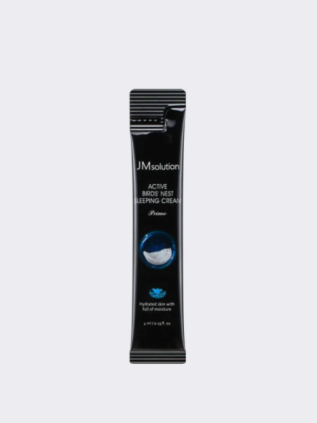 Увлажняющая ночная маска в саше с экстрактом ласточкиного гнезда JMSolution Active Bird Nest Sleeping Cream Prime Увлажняющая ночная маска в саше с экстрактом ласточкиного гнезда JMSolution Active Bird Nest Sleeping Cream Prime