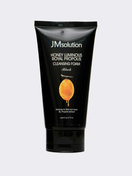 Увлажняющая пенка с прополисом JMsolution Honey Luminous Royal Propolis Cleansing Foam