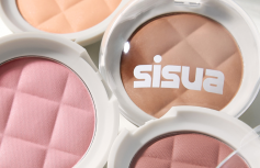 Кремовые спрессованные румяна UNLEASHIA Sisua Butter Waffle Dough Blusher #2 Apricot Sherbet