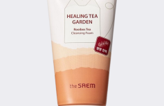 Пенка для умывания с экстрактом чая ройбуш The Saem Healing Tea Garden Cleansing Foam Rooibos
