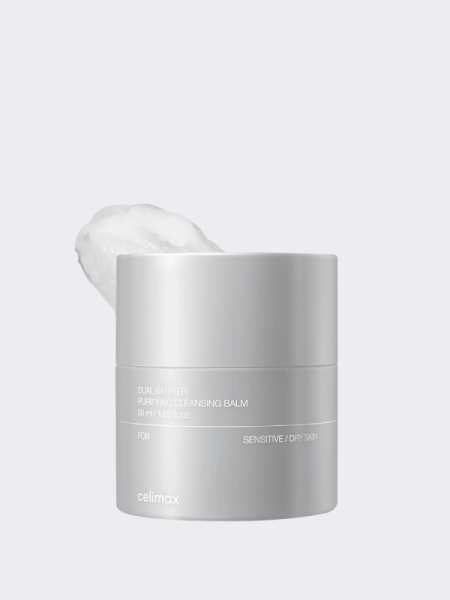 Очищающий гидрофильный бальзам-точилка с керамидами Celimax Dual Barrier Purifying Cleansing Balm