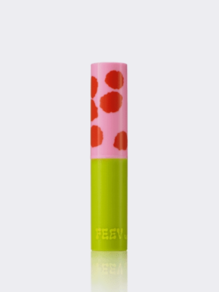 Лимитированный оттеночный бальзам для губ в коралловом оттенке FEEV Hyper-Fit Tinted Color Balm; Breezy Coral