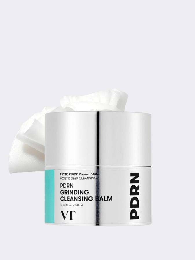Очищающий гидрофильный бальзам-точилка с ПДРН VT PDRN Grinding Cleansing Balm
