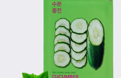 Успокаивающая тканевая маска с экстрактом огурца Holika Holika Pure Essence Mask Sheet Cucumber