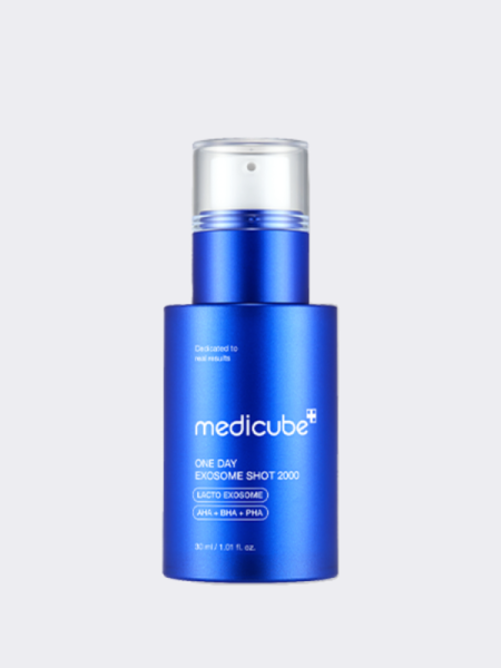 Выравнивающая сыворотка со спикулами и экзосомами Medicube One Day Exosome Shot Pore Serum 2000 Выравнивающая сыворотка со спикулами и экзосомами Medicube One Day Exosome Shot Pore Serum 2000